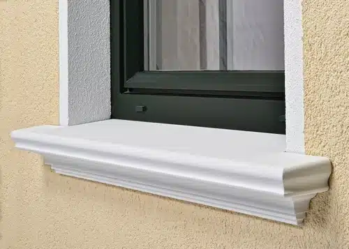 Aluminium Außen Fensterbank in hochwertiger Qualität